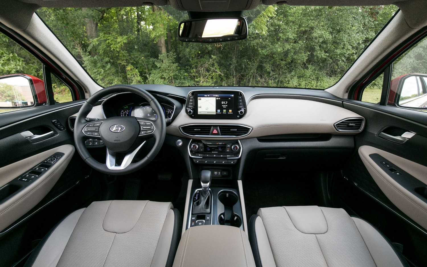 Comparison Hyundai Santa Fe Se Ultimate 2019 Vs Audi