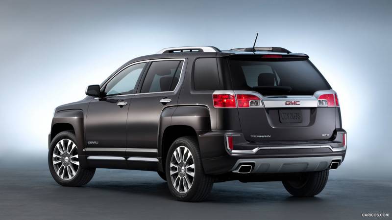 Comparison Gmc Terrain Denali 2016 Vs Chevrolet Traverse 1