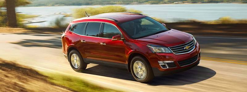 parison Chevrolet Traverse SUV 2015 vs GMC Acadia